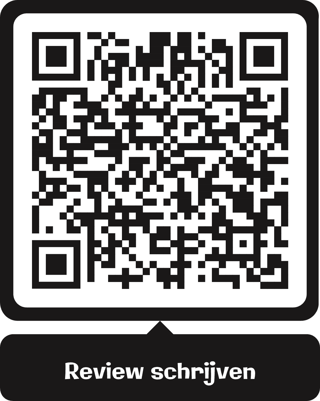 Voorbeeld Review / feedback QR-code